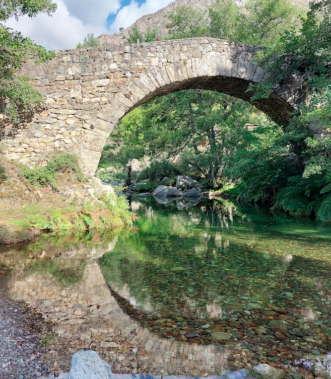 Le pont Murriccioli à Pietra-Zitamboli - Photo Madeleine Corteggiani.