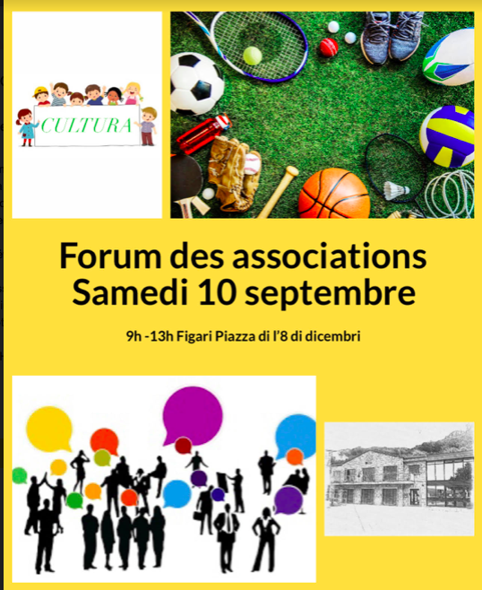 Le forum des associations de Figari c'est ce samedi 10 septembre