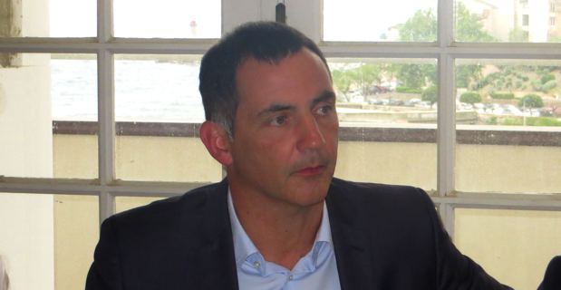 Gilles Simeoni, maire de Bastia et vice-président en charge de la politique sportive de la CAB.