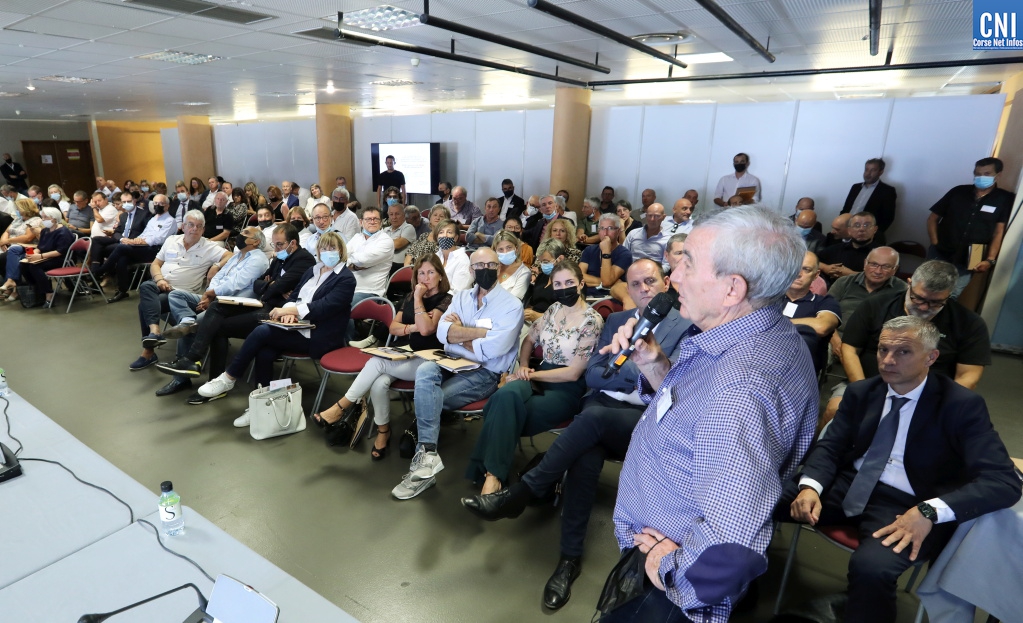 Le Congrès des maires de Corse-du-Sud en octobre 2021. Photo archive CNI, Michel Luccioni