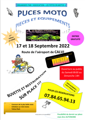 Calvi : la 1ère édition des Puces Motos ce samedi