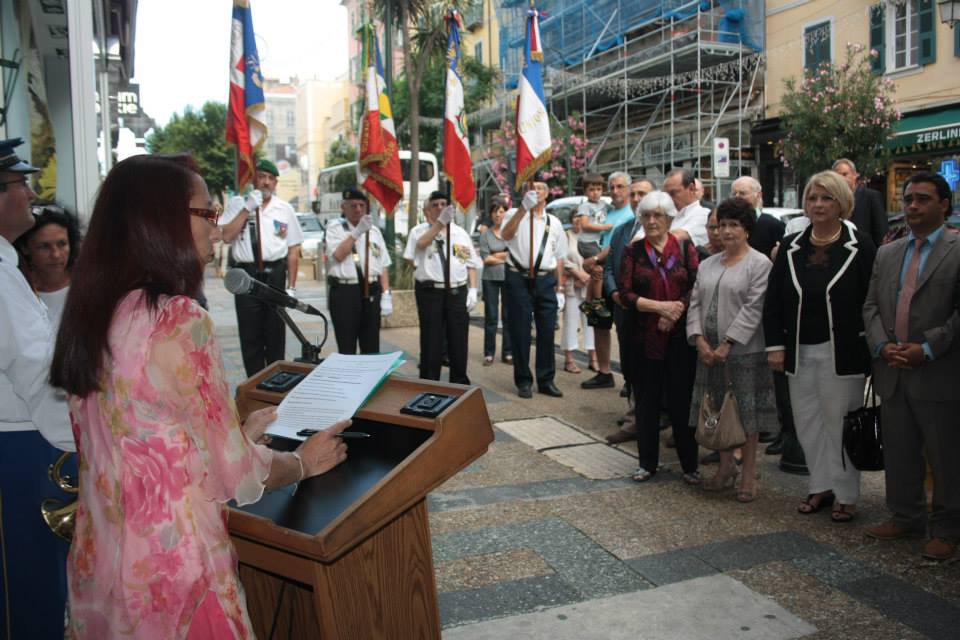 Cérémonie pour André Giusti et Jules Mondoloni à Ajaccio