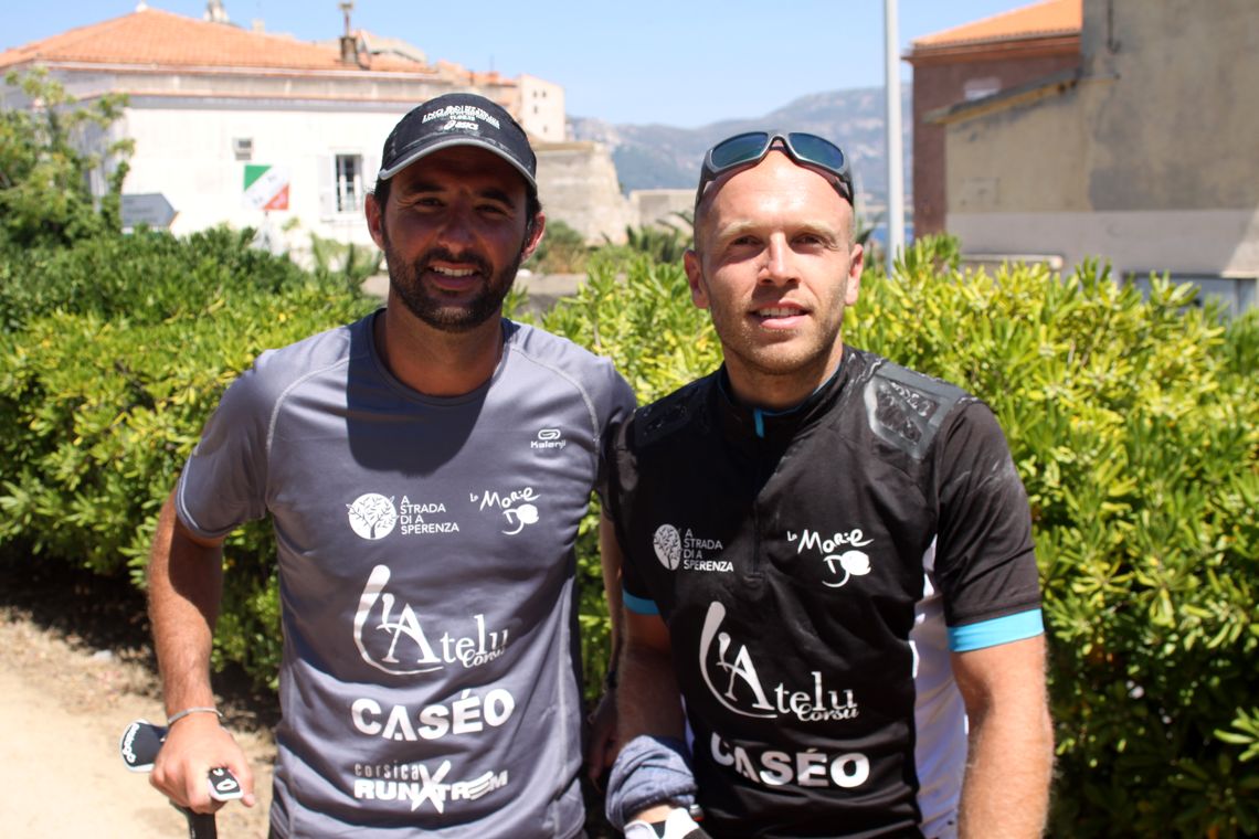 A Strada di a sperenza passe par Calvi pour Olivier Piglioni et Jacques Secondi