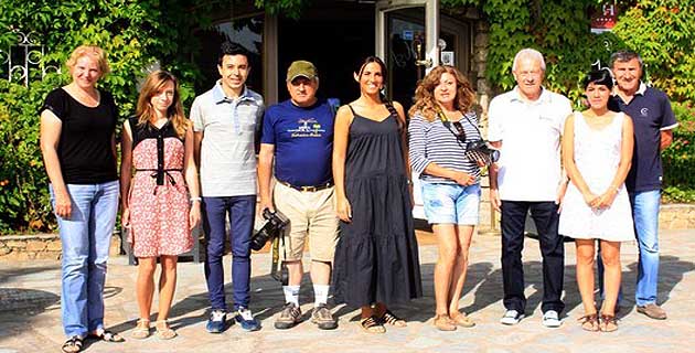 Journalistes espagnols sous le charme de Calvi et la Balagne