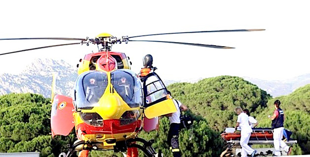 Au port de Calvi le plongeur se fait broyer le pied par l'hélice d'un bateau