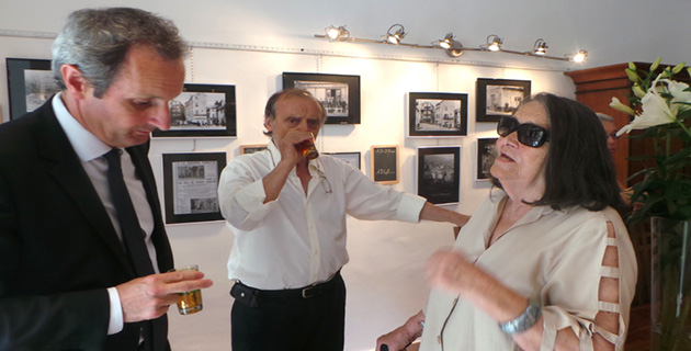 L'heure du thé pour le préfet de Haute-Corse, le président d'Avà Basta et Noëlle Vincensini