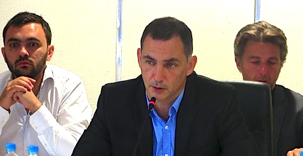 Gilles Simeoni, maire de Bastia.