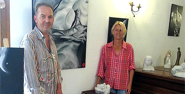 Peinture et sculpture au Clos Capitoro : Nathalie Fornès et Tony Padovani exposent jusqu’au 5 juillet