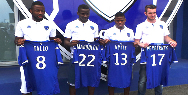 Sporting : Tallo, Maboulou, Ayité et Peybernes premières recrues