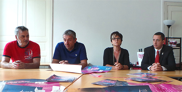 Jean Ciosi, Eric Poli, Lina Pieretti-Venturi, Chrstophe Giraud : Ambassadeurs de A Fiera di u vinu di Luri