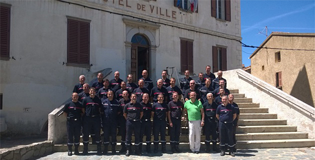 Séminaire des cadres pompiers du groupement de Balagne à Calenzana