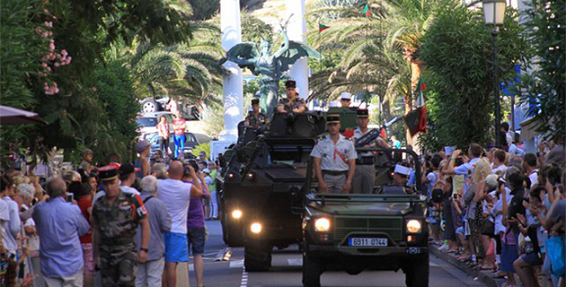 Foule à Calvi pour les cérémonies du 14-Juillet