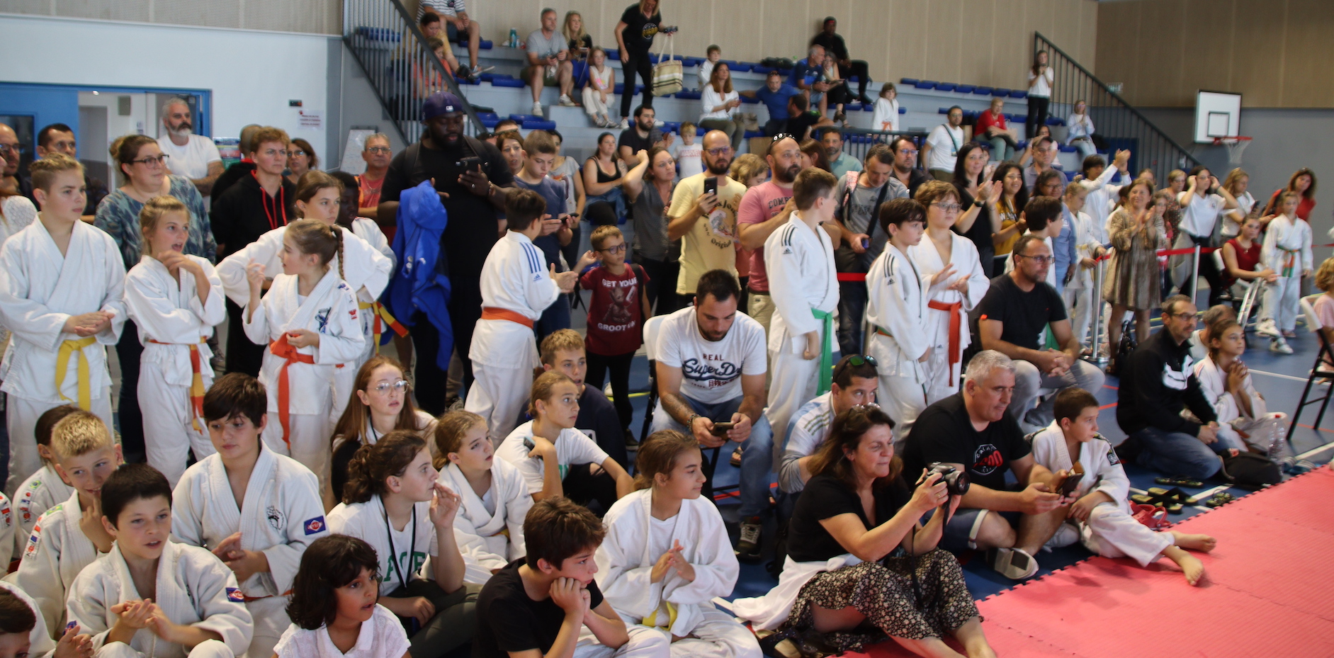 120 jeunes judokas rassemblés au gymnase des Quatre-Chemins