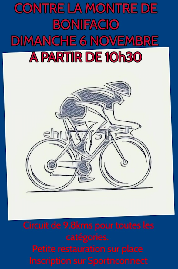 Cyclisme : Un contre-la-montre dimanche à Bonifacio