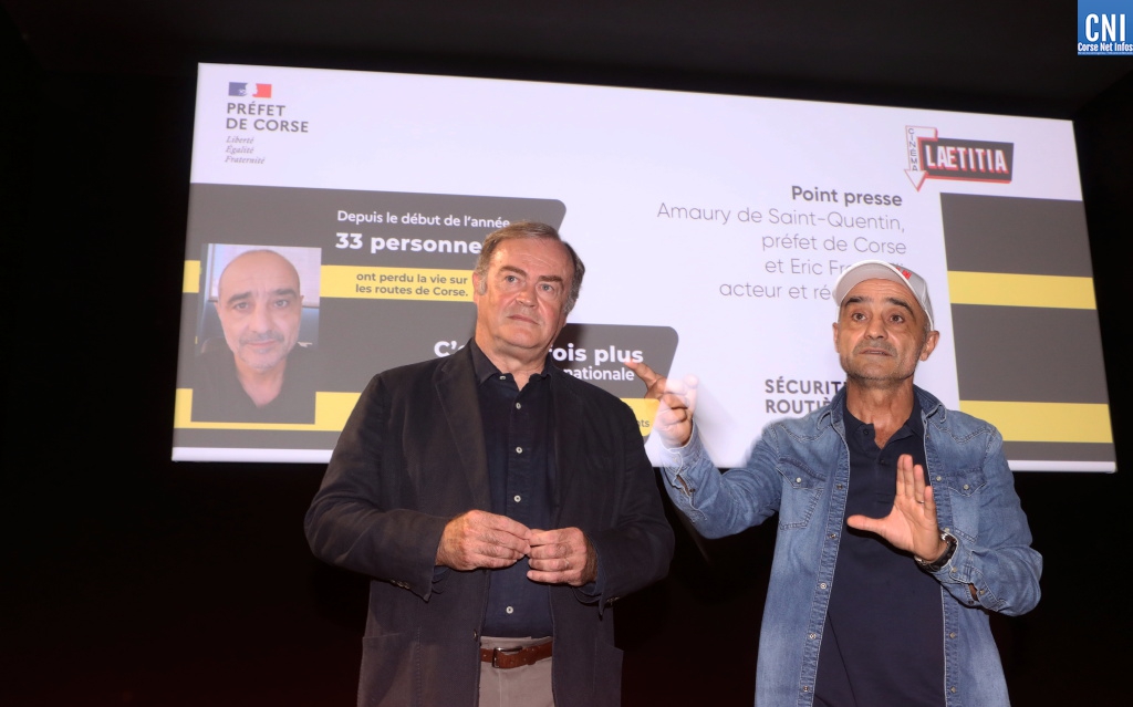 Amaury de Saint-Quentin et Eric Fraticelli :  "Il faut rouler doucement et sobre" (Photo Michel Luccioni)