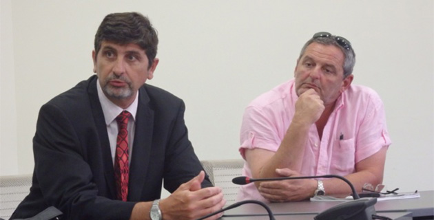 Patrick Alimi (DDTM), Pascal Rutily (Guida corsa)