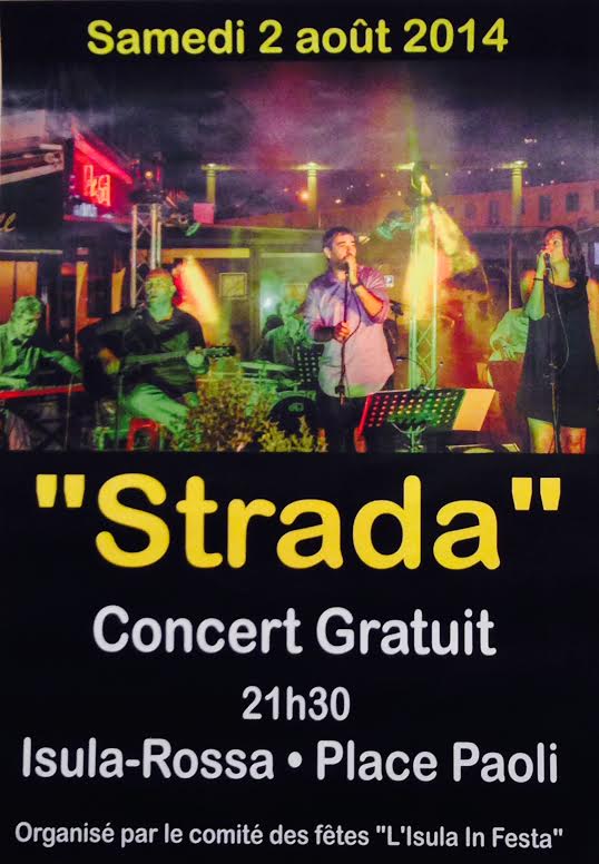 L'Ile-Rousse : "Strada" invité de "L'Isula in festa"