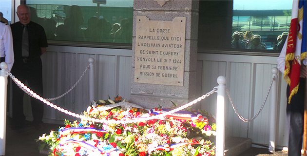 Il y a 70 ans Antoine de Saint-Exupéry s'envolait de Poretta pour sa dernière mission