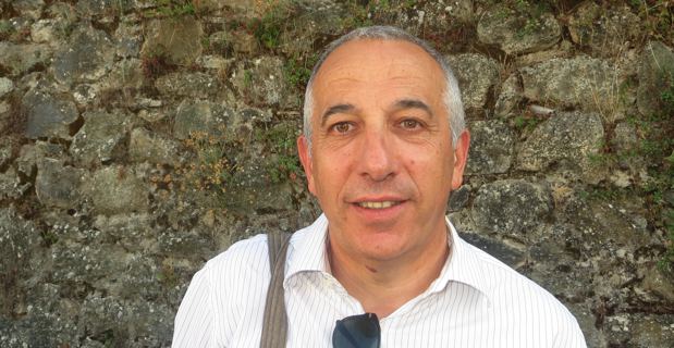 Pierre Ghionga, Conseiller exécutif en charge de la langue et de la culture corses, conseiller général de Corte et président de l’office de l’environnement, lors du débat, dimanche dernier, aux Ghjurnate di Corti.