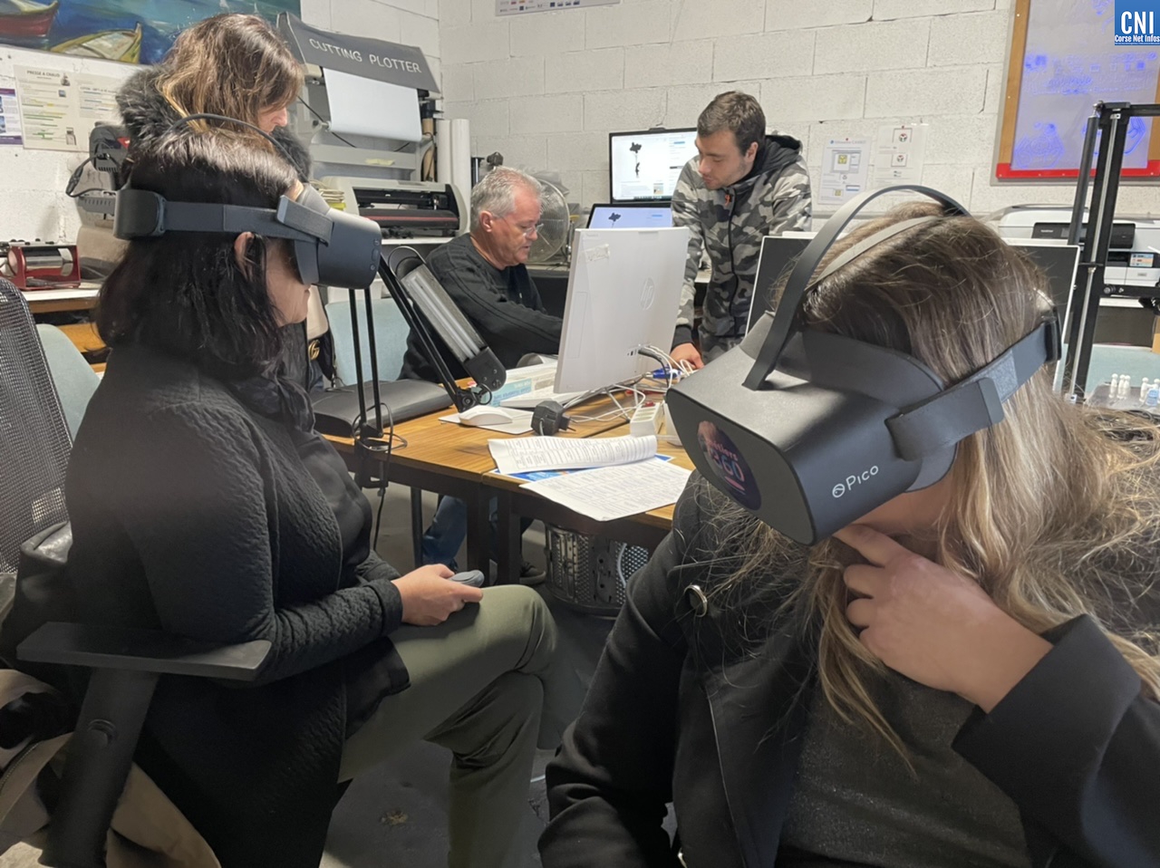 Un atelier de réalité virtuelle a aussi été proposé
