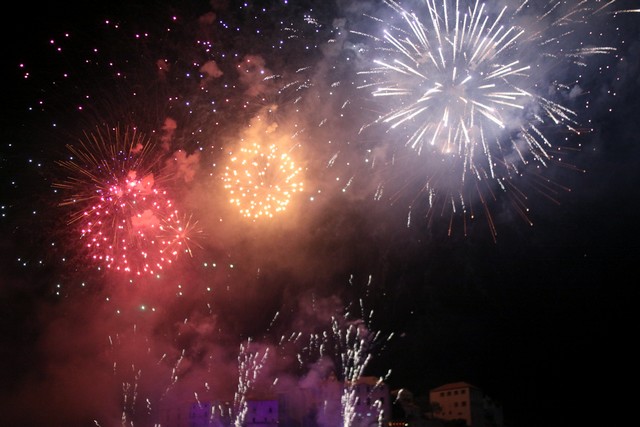 Magie de la pyrotechnie à Calvi