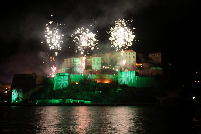 Magie de la pyrotechnie à Calvi