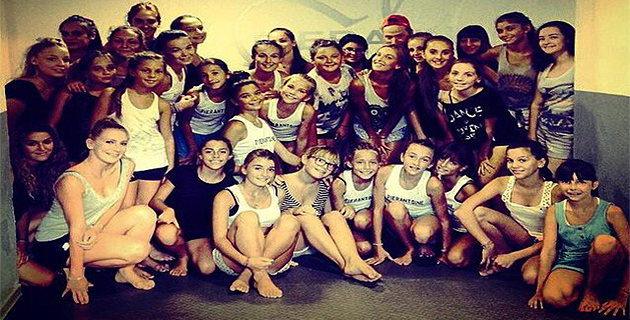 Ajaccio : Inès Vandamme au studio de danse Mademoiselle Pierantoine pour retrouver le bon rythme