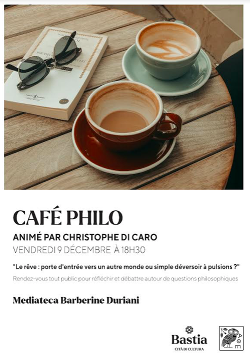 Un café-philo ce 9 décembre à Bastia