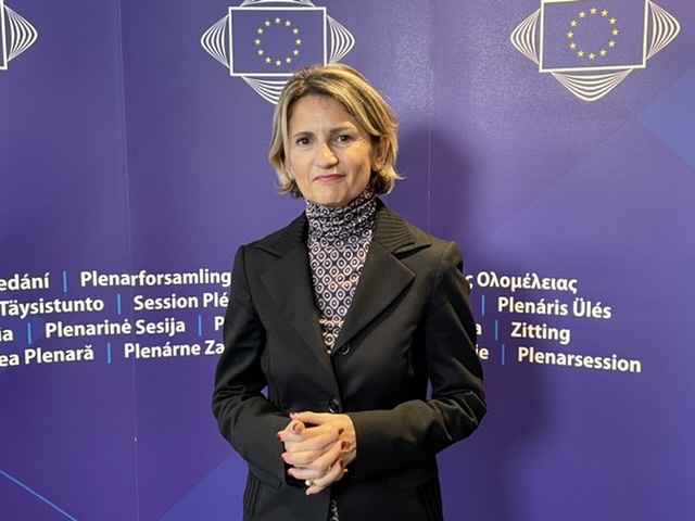 Nanette Maupertuis, présidente de l’Assemblée de Corse, représentante de la Corse au COR et membre du groupe Alliance européenne (EA). Photo CNI.