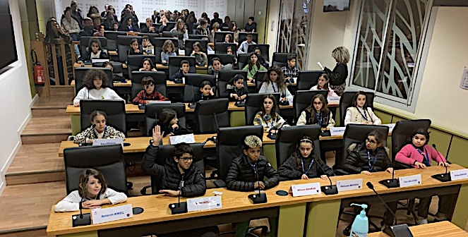 Le conseil municipal des enfants de Bastia