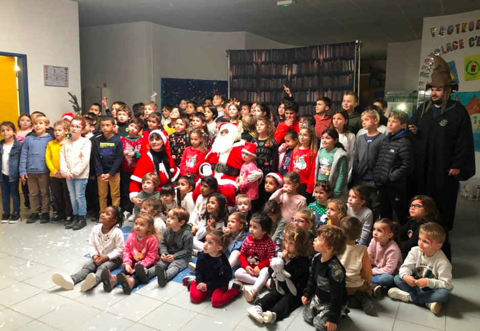 Le retour de Babbu Natale à l'école de Tagliu-Isulaccia