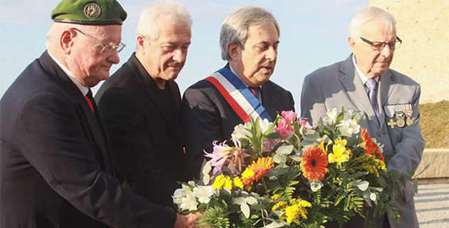 71e anniversaire libération de la Corse et nouveau drapeau pour la 1er Bataillon de Choc de Calvi