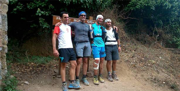 Grégory Bapt, Jean-Noël Corazzini, Ulrich Chataignier et Denis Orsini - Photo Facebook "La Brise"