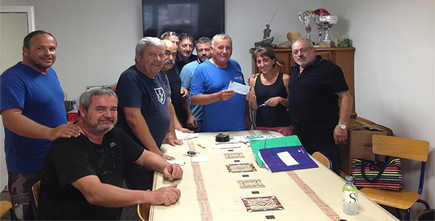 René Caccavelli et Pescadori in Festa : 7 000 € au profit de Battistu