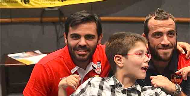 Johan Cavalli (ACA) et Louis Poggi (GFCA) parrains du téléthon en Corse-du-Sud et à Ajaccio