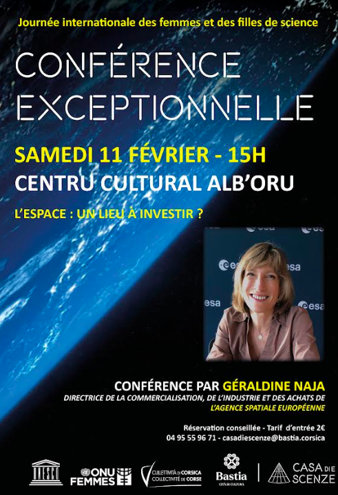 Bastia : Conférence "L'Espace : un lieu à investir?" par Géraldine Naja