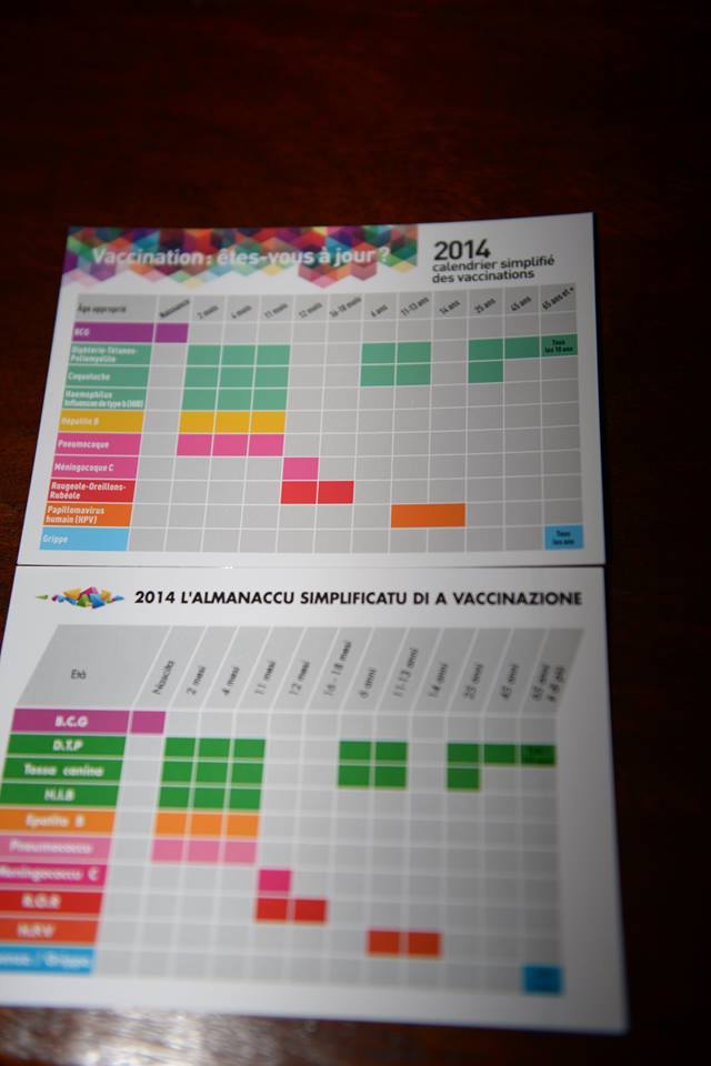Corse-du-Sud : Un calendrier vaccinal bilingue pour les CM2