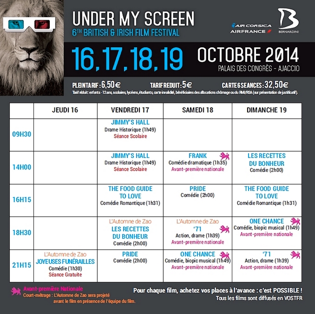 La 6è édition du festival « Under My Screen » entre passion et absence de subvention…
