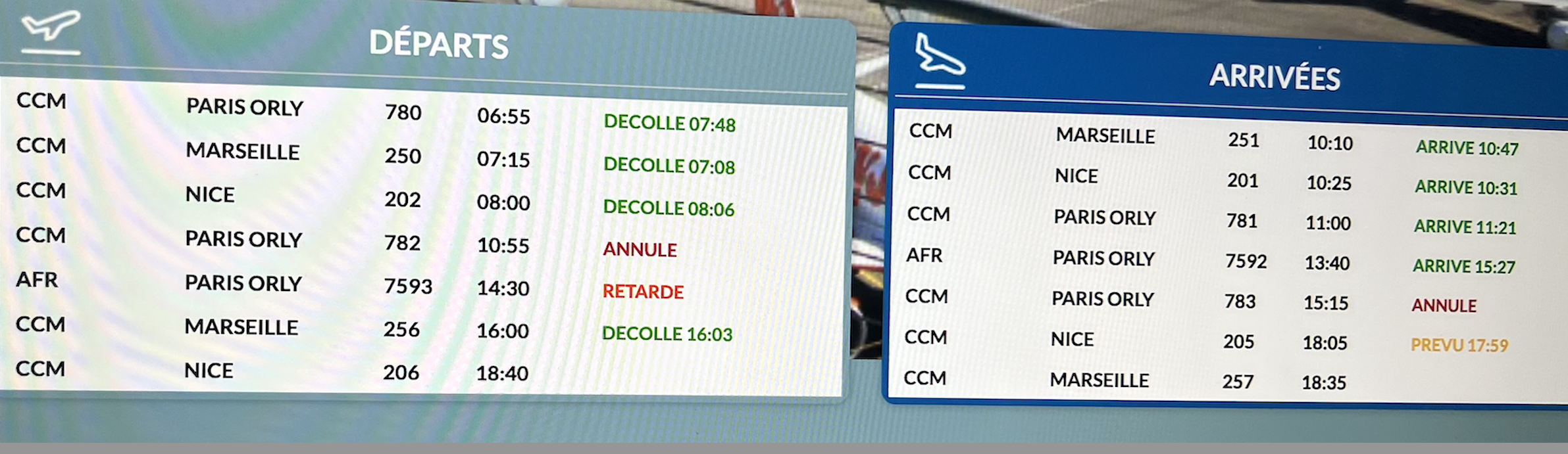 Grève surprise des contrôleurs aériens à Orly : les vols sur la Corse perturbés