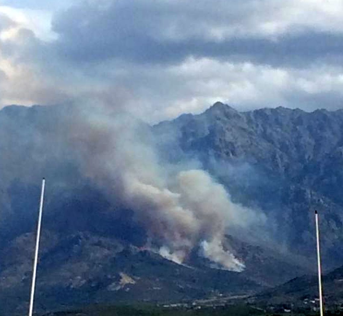 Important incendie à Calenzana