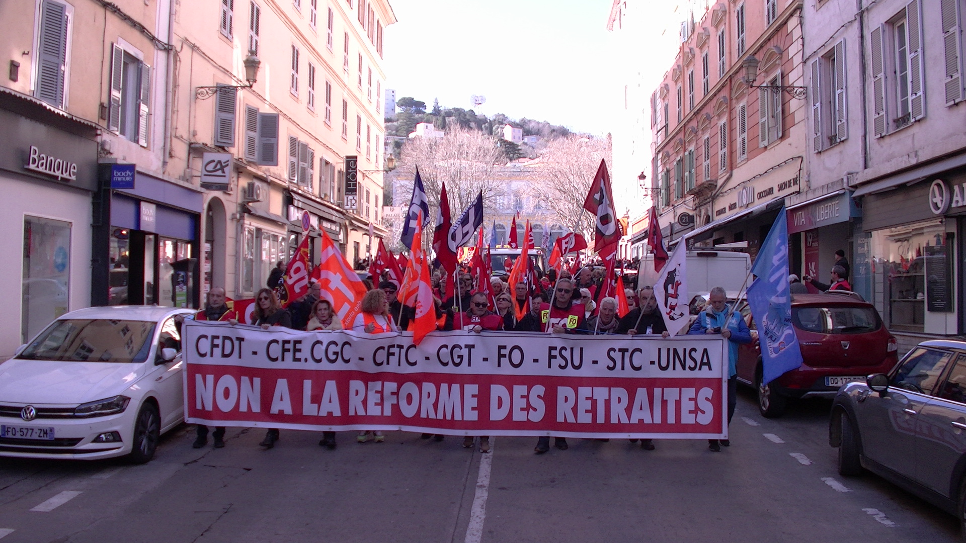 Reforme des retraites : une cinquième journée de mobilisation ce jeudi 16 février en Corse 
