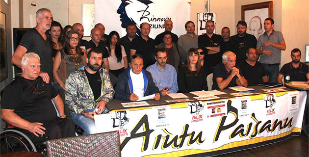 Aitu Paisanu et U Rinnovu demandent la libération de Eric Marras et Felix Benedetti