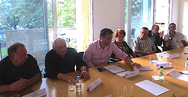 Jacques Vesperini (Conca d'Oro), Jean-Pierre Leccia (Nebbiu), François Tatti (CAB), Anne-Marie Natali (Marana-Golo), Pierre-Michel Simonpietri (CAB), Michel Rossi (CAB) et Gilles Simeoni (Bastia).