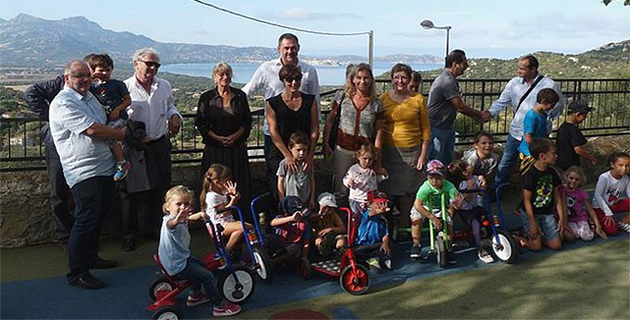 A l'ouverture du Centre Aéré