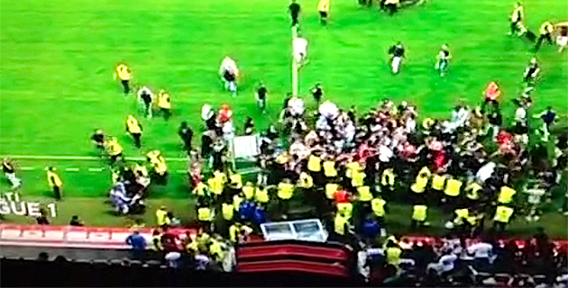 Incidents d'après-match à Nice : La LFP ferme la populaire Sud de l'Allianz Riviera !