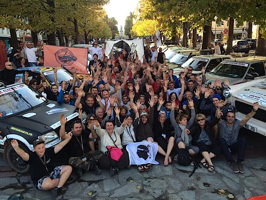 Le 205 Corsica Raid à Ajaccio