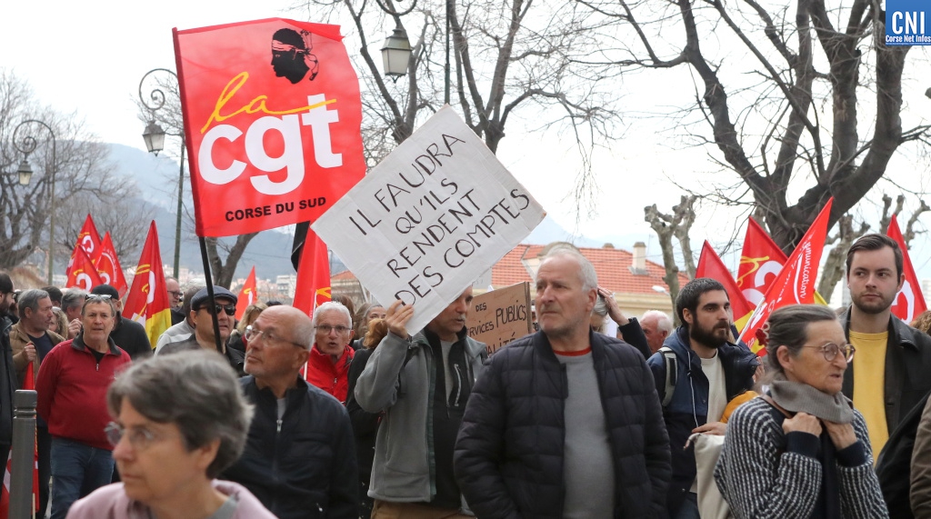 Les représentants syndicaux ont exposé à Grégory Canal les doléances de tous ceux qui luttenet contre la réforme des retraites