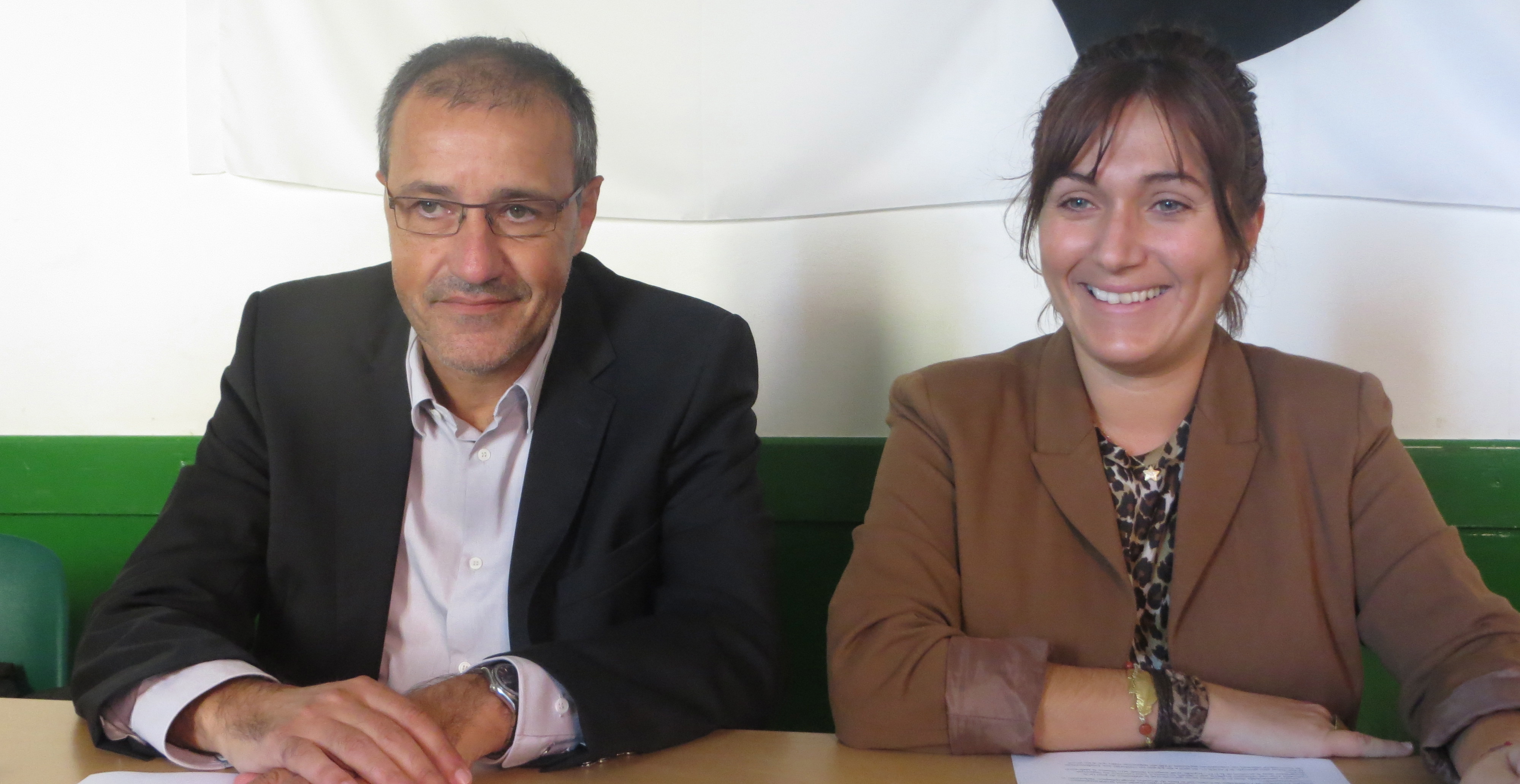 Jean-Guy Talamoni et Josepha Giacometti, conseillers territoriaux du groupe Corsica Libera.