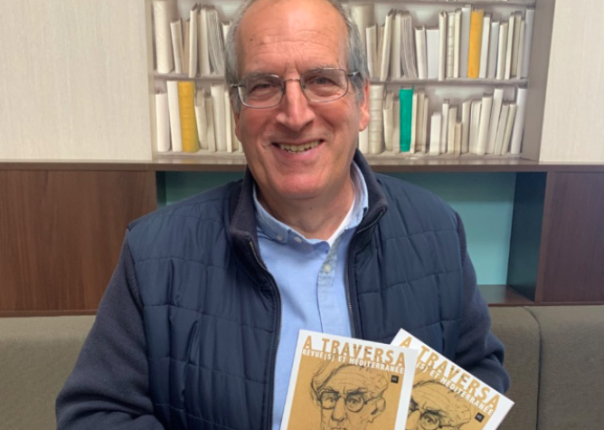 Christian Peri a présenté à CNI sa revue "A traversa - Revue(s) et Méditerranée"