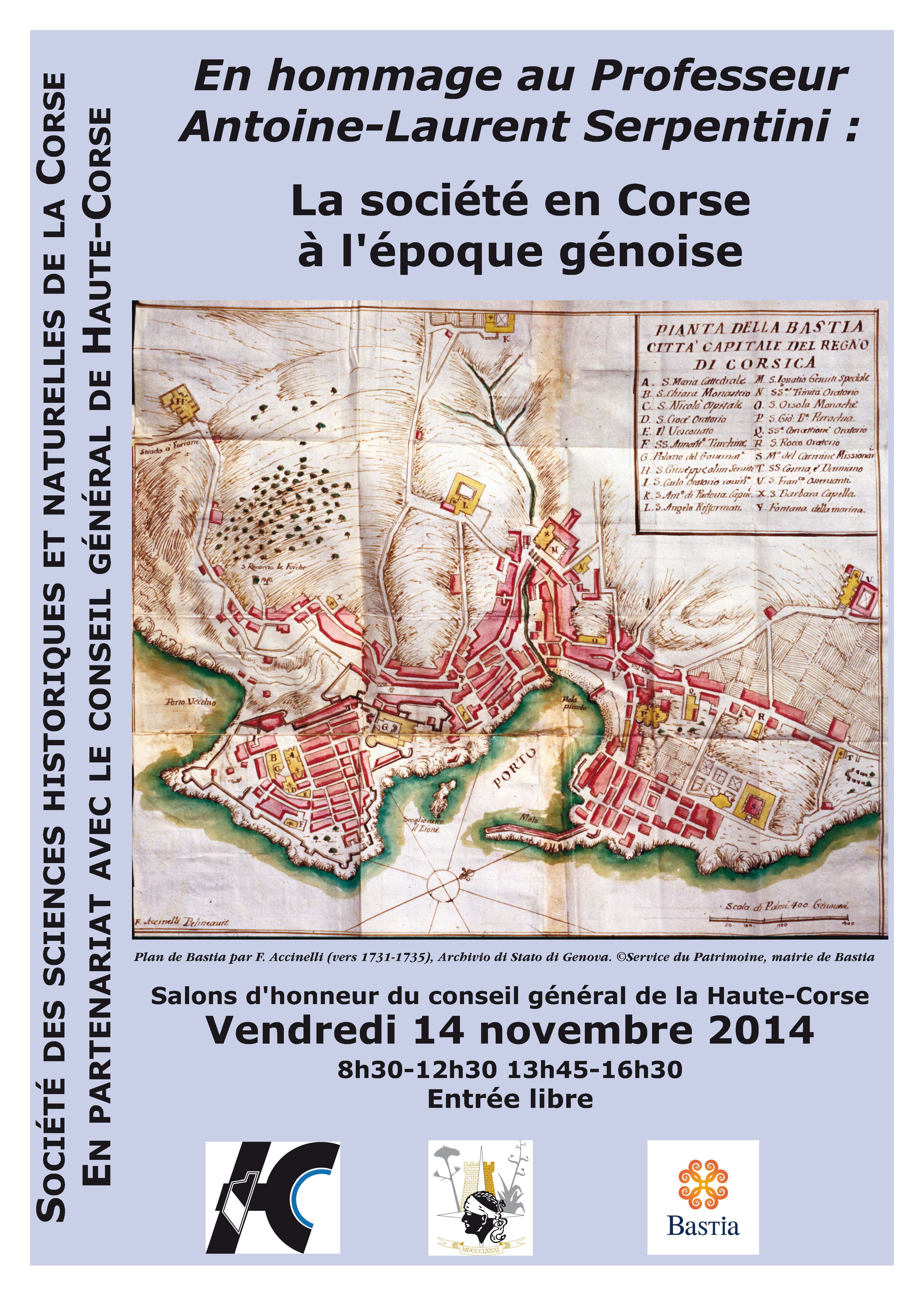 Bastia : La Société des Sciences rend hommage à Antoine-Laurent Serpentini